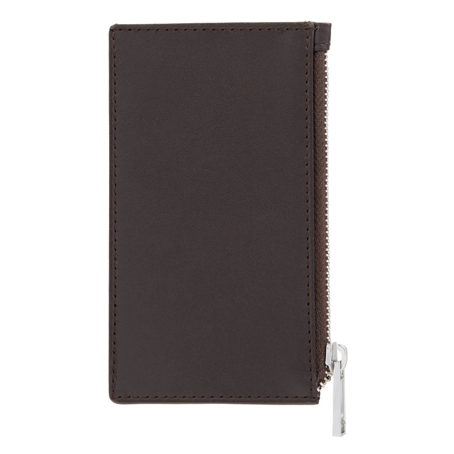 HUGO BOSS HLK503Y Καρτοθήκη Zip Classic Smooth Brown Card Holder