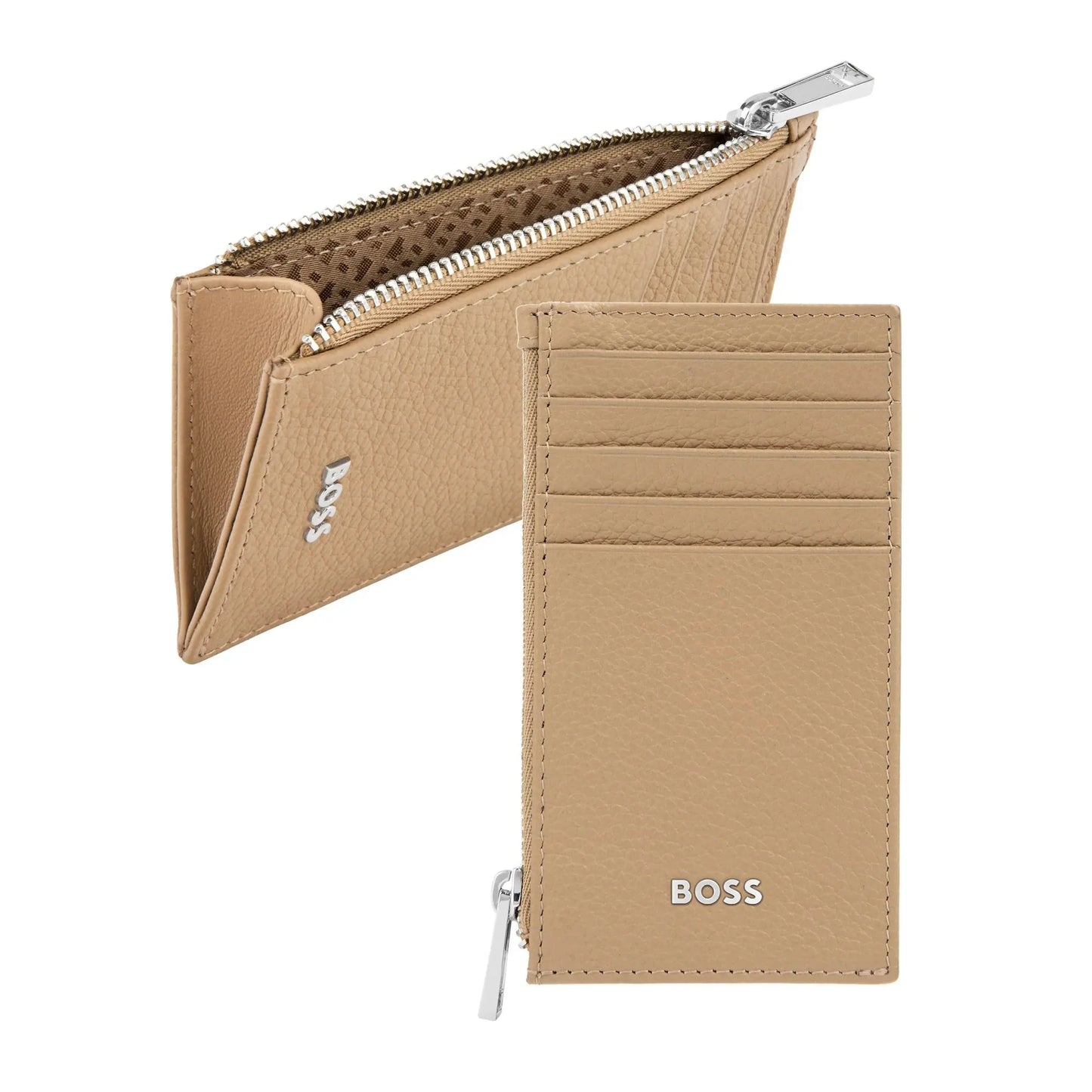 HUGO BOSS HLC009J Storyline Gray Card Holder