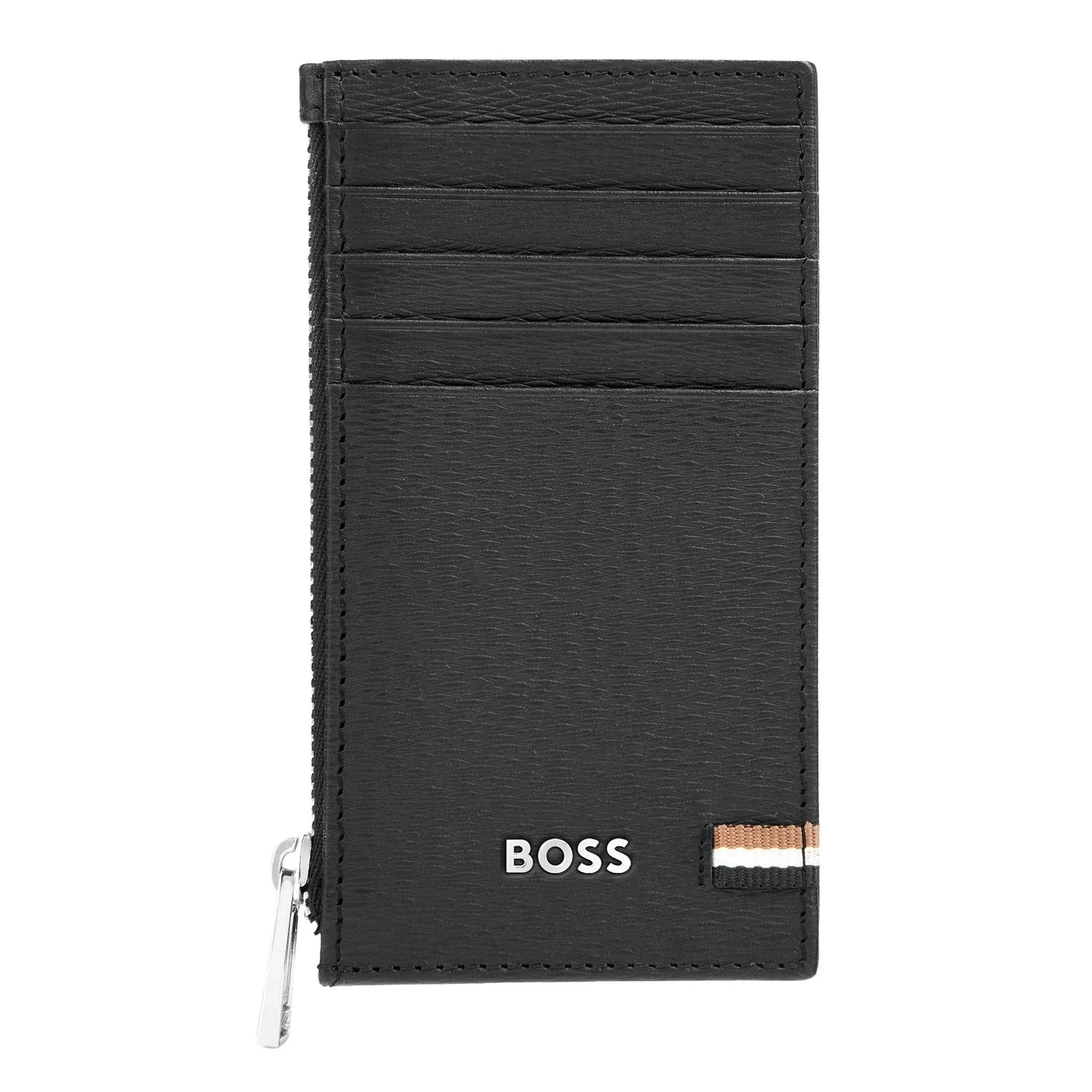HUGO BOSS HLK521A Καρτοθήκη Zip Iconic Black Card Holder