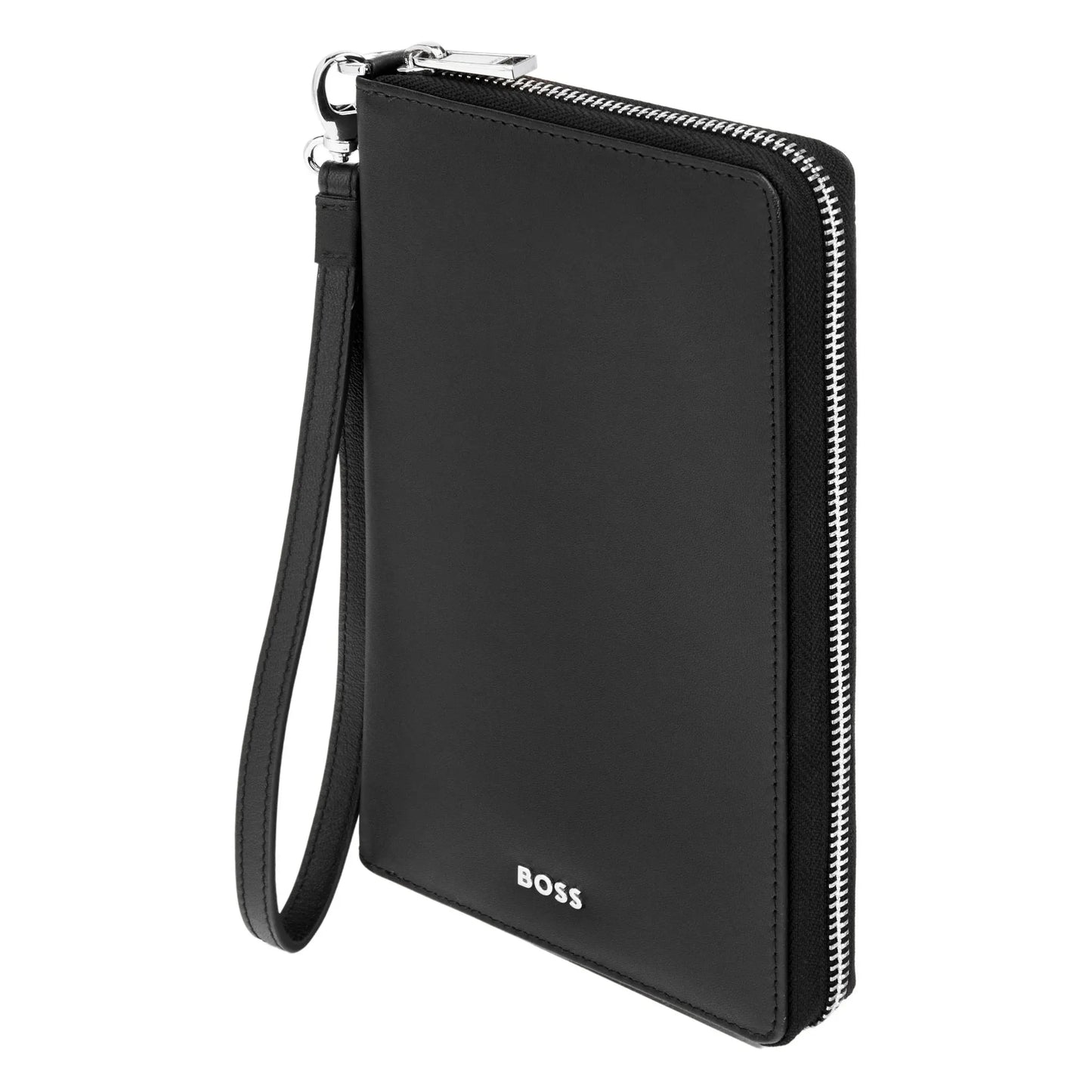 HUGO BOSS HLL503A Πορτοφόλι Classic Smooth Black Travel Wallet
