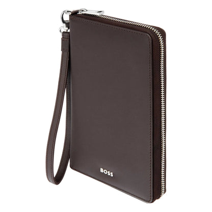 HUGO BOSS HLL503Y Πορτοφόλι Classic Smooth Brown Travel Wallet