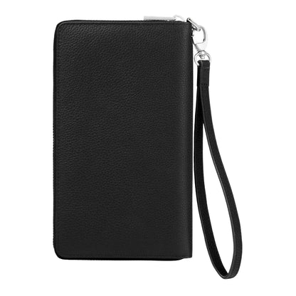 HUGO BOSS HLL518A Πορτοφόλι Classic Grained Black Travel Wallet