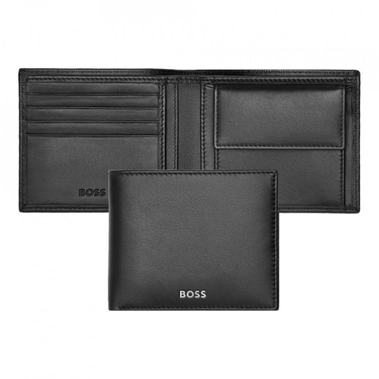 HUGO BOSS HLM403A Πορτοφόλι Classic Smooth Black Wallet