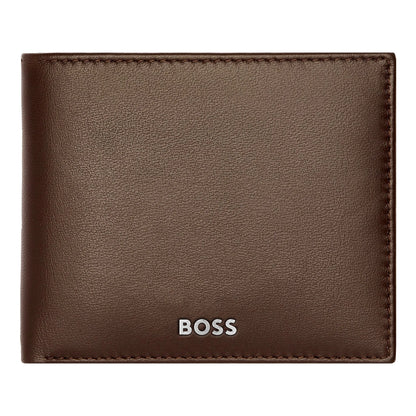 HUGO BOSS HLM403Y Πορτοφόλι Classic Smooth Brown Wallet