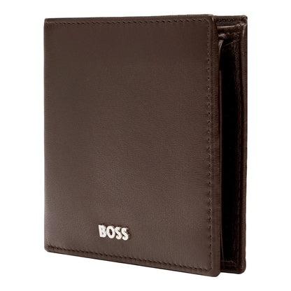 HUGO BOSS HLM403Y Πορτοφόλι Classic Smooth Brown Wallet