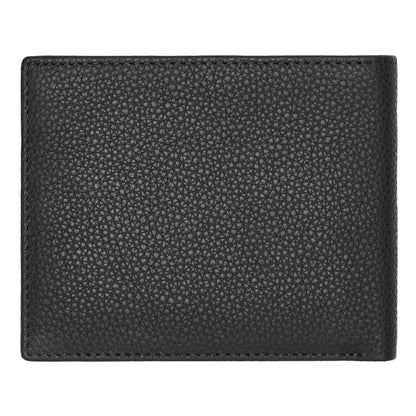 HUGO BOSS HLM416A Πορτοφόλι Grained Black Wallet