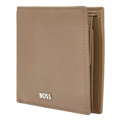 HUGO BOSS HLM416X Πορτοφόλι Grained Camel Wallet