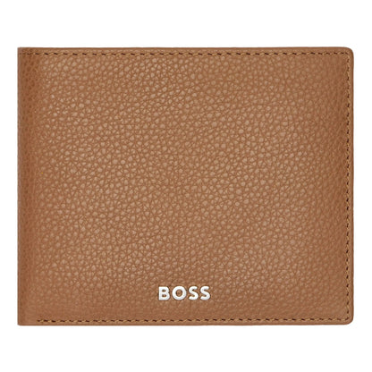 HUGO BOSS HLM416X Πορτοφόλι Grained Camel Wallet