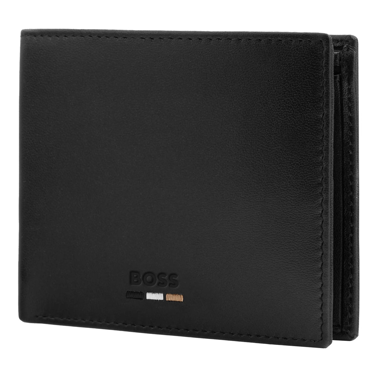 HUGO BOSS HLM630A Πορτοφόλι Emblematic Black Wallet