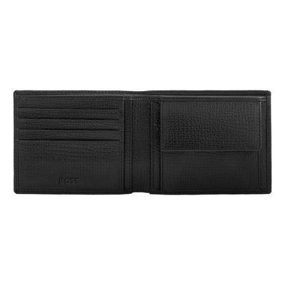 HUGO BOSS HLM632A Πορτοφόλι Grid Black Wallet