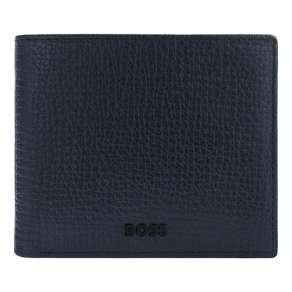 HUGO BOSS HLM632N Πορτοφόλι Grid Blue Wallet