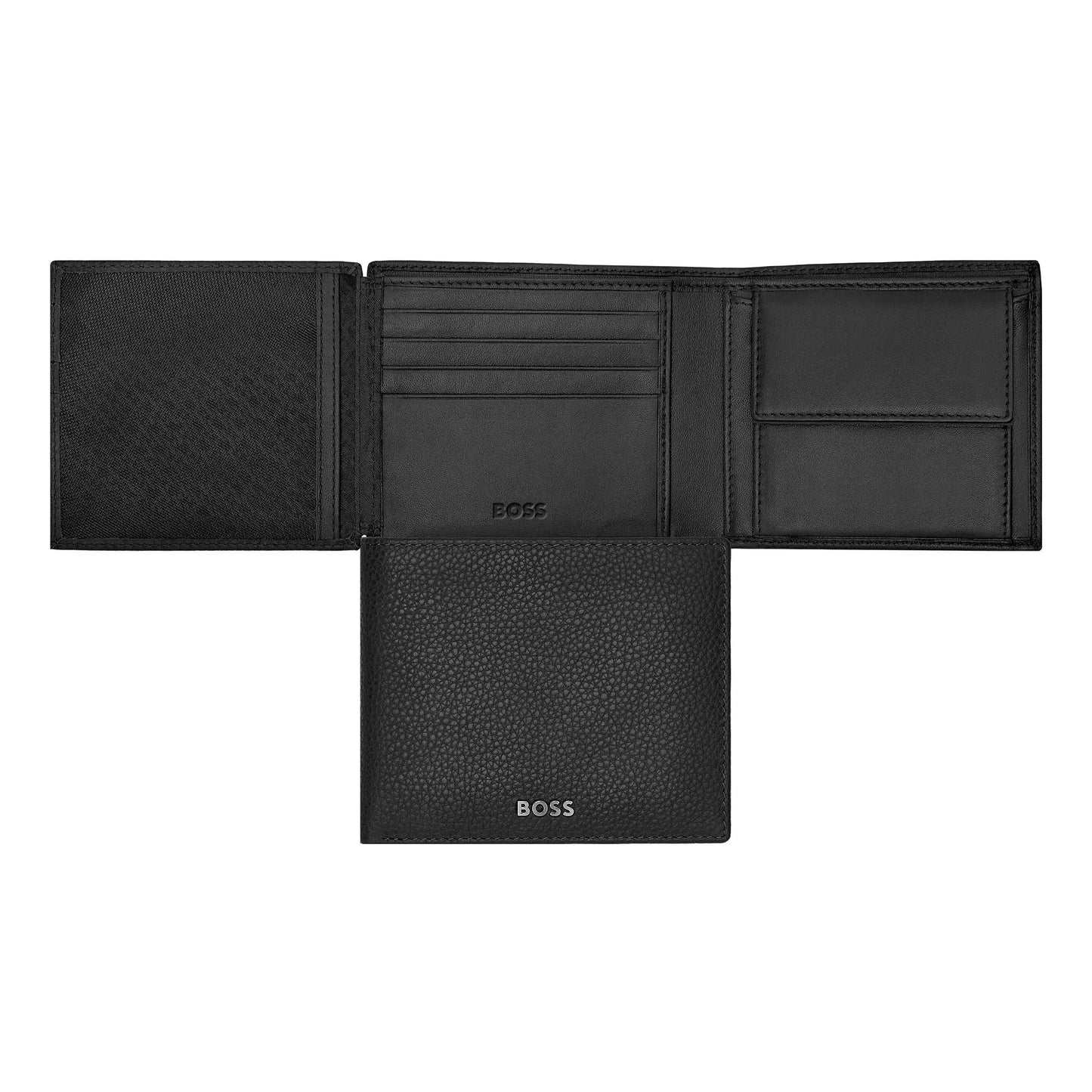 HUGO BOSS HLN416A Πορτοφόλι Classic Grained Black Wallet