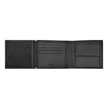 HUGO BOSS HLN416A Πορτοφόλι Classic Grained Black Wallet