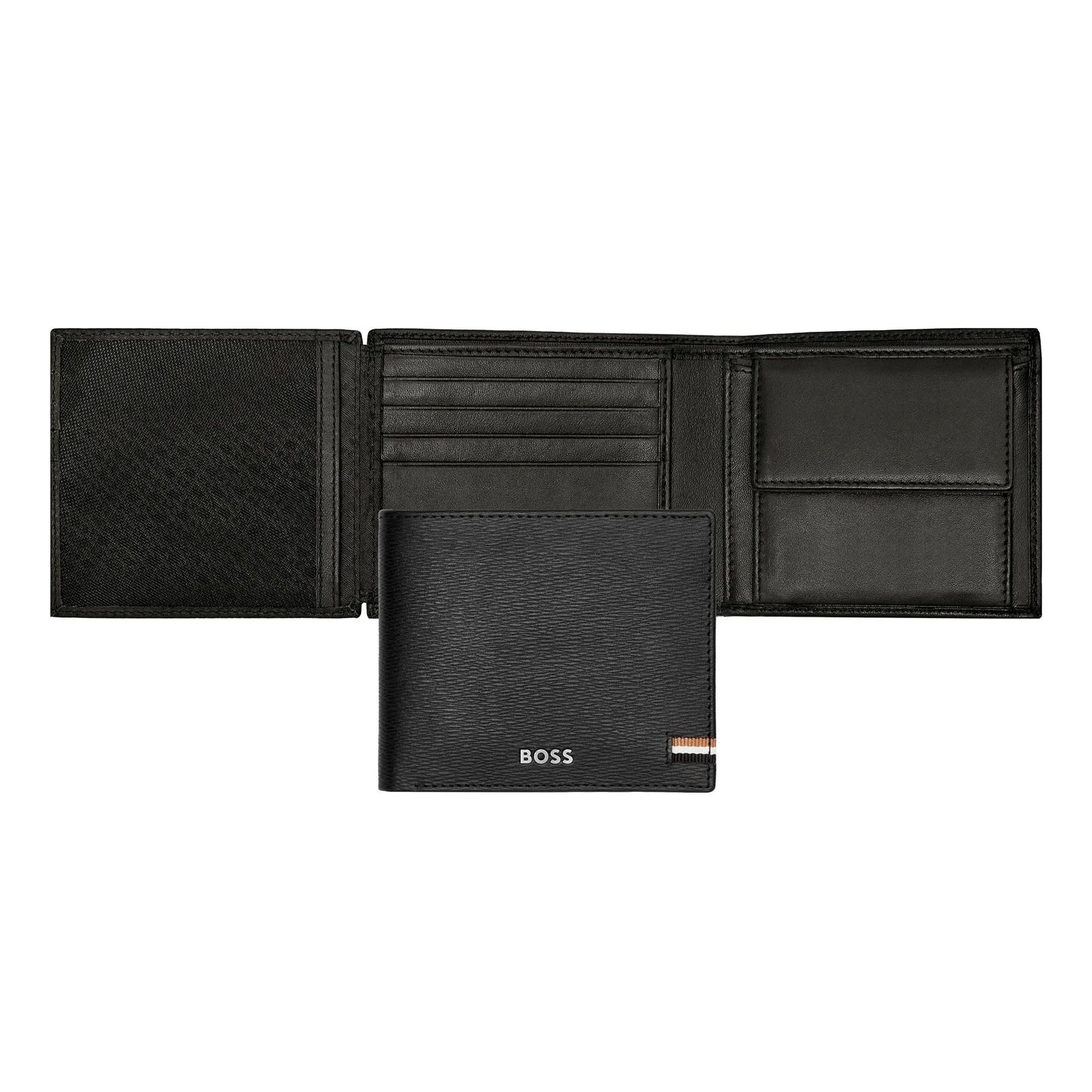 HUGO BOSS HLC009J Storyline Gray Card Holder