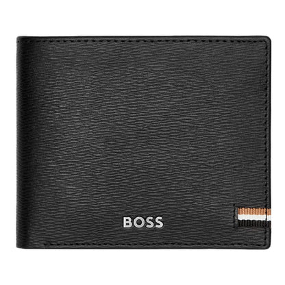 HUGO BOSS HLN421A Πορτοφόλι Iconic Black Black Money Wallet