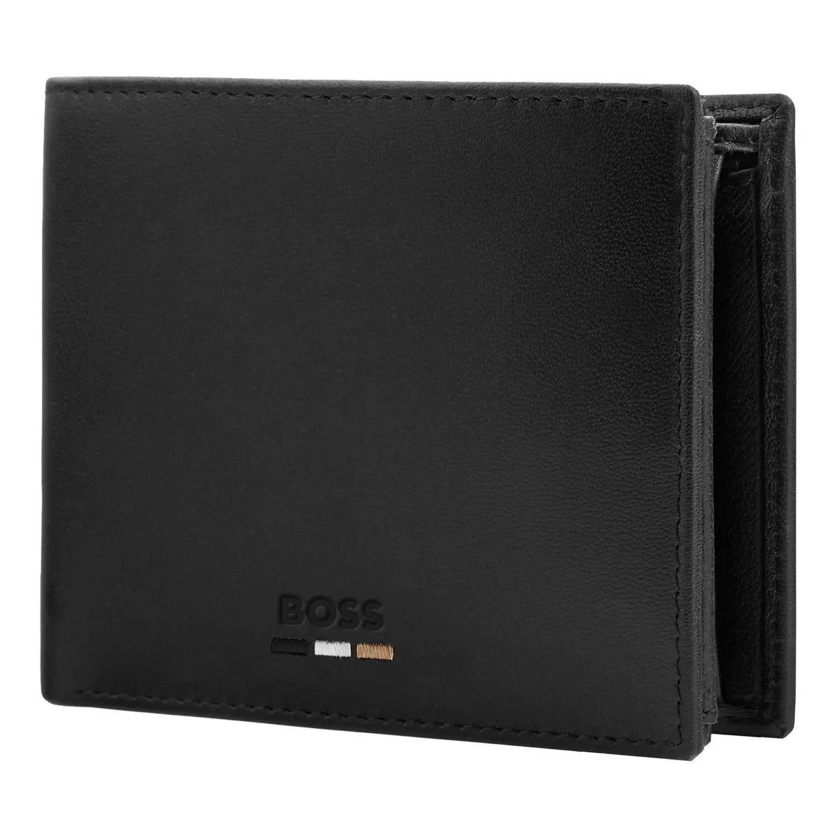 HUGO BOSS HLN630A Πορτοφόλι Emblematic Black Money Wallet