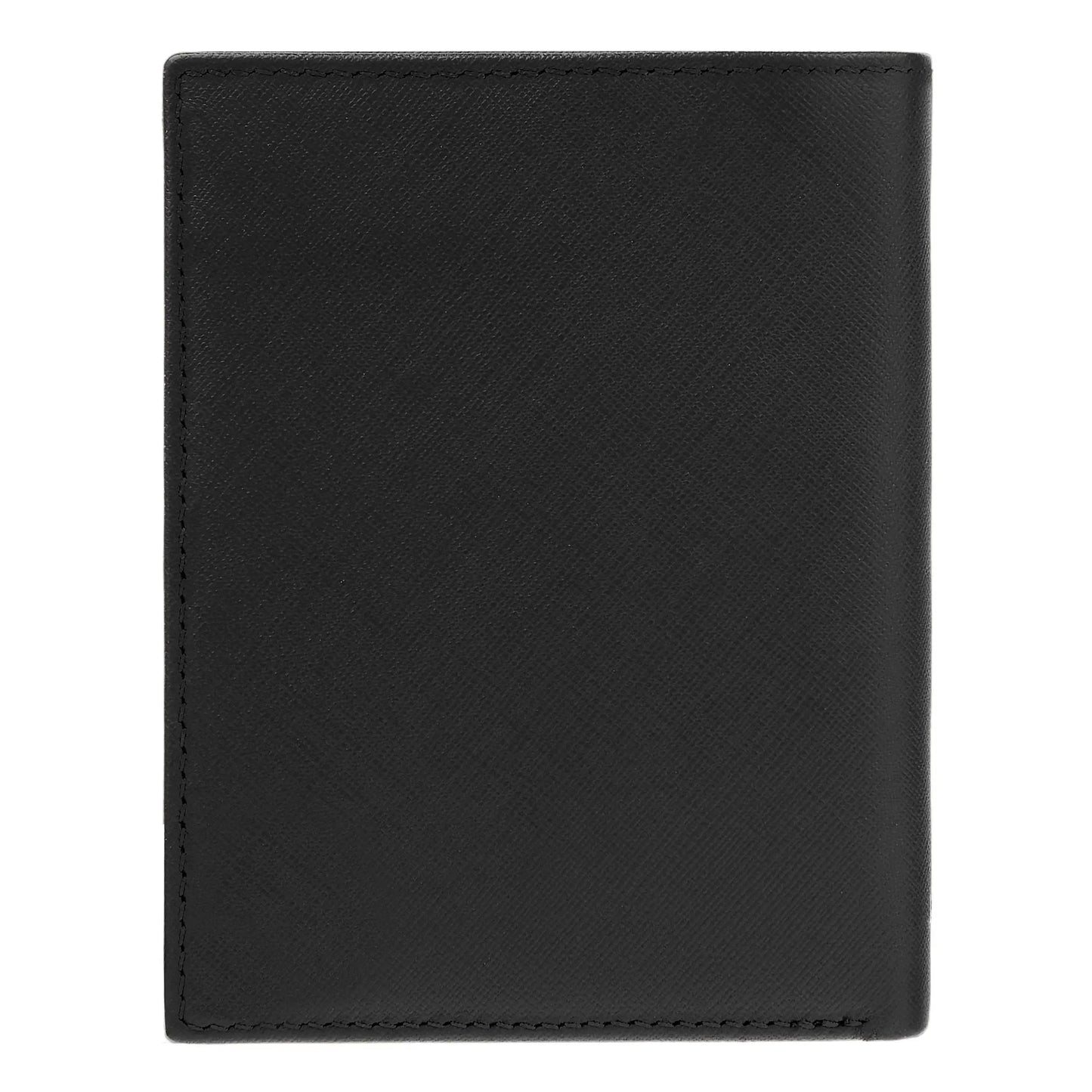 HUGO BOSS HLO526A Πορτοφόλι Double B Saffiano Black Wallet