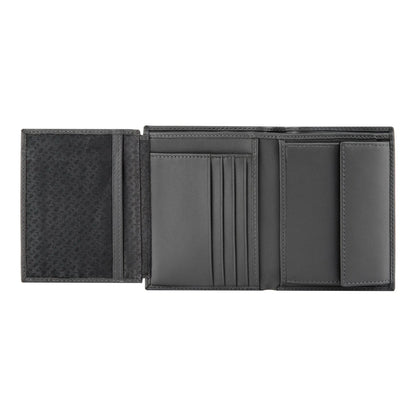 HUGO BOSS HLO526H Πορτοφόλι Double B Saffiano Grey Wallet