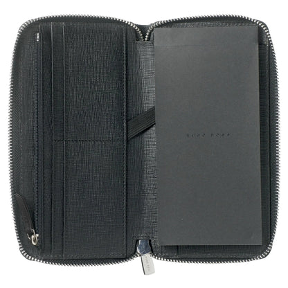 HUGO BOSS HLV804A Ντοσιέ Long Zipped Folder Tradition Black