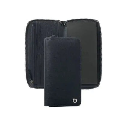 HUGO BOSS HDF309A A4 Cloud Matte Black Folder