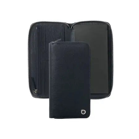 HUGO BOSS HDF309A A4 Cloud Matte Black Folder
