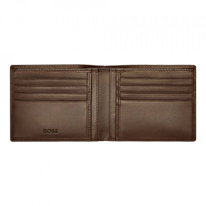 HUGO BOSS HLW403Y Πορτοφόλι Classic Smooth Brown Wallet