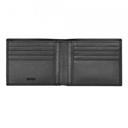HUGO BOSS HLW416A Πορτοφόλι Classic Grained Black Wallet