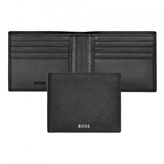 HUGO BOSS HLW416A Πορτοφόλι Classic Grained Black Wallet