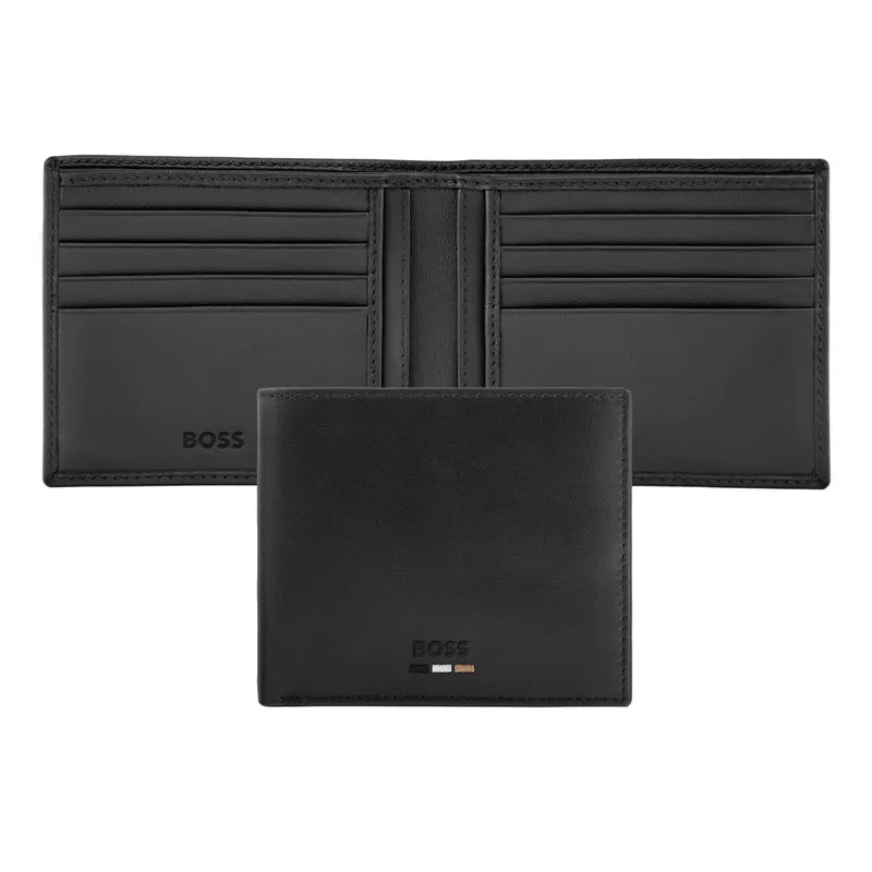 HUGO BOSS HLW630A Πορτοφόλι Emblematic Black Wallet