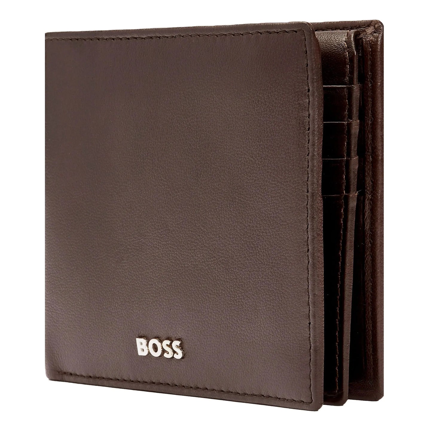 HUGO BOSS HLY403Y Πορτοφόλι Flap Classic Smooth Brown Wallet