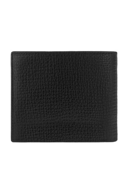 HUGO BOSS HLY632A Πορτοφόλι Grid Black Flap Wallet