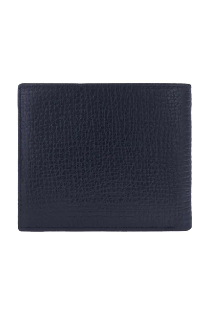 HUGO BOSS HLY632N Πορτοφόλι Grid Navy Flap Wallet