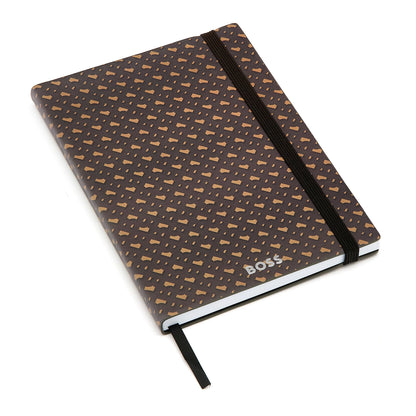 HUGO BOSS HNH121AD Notebook A5 Essential Storyline Black Notebook