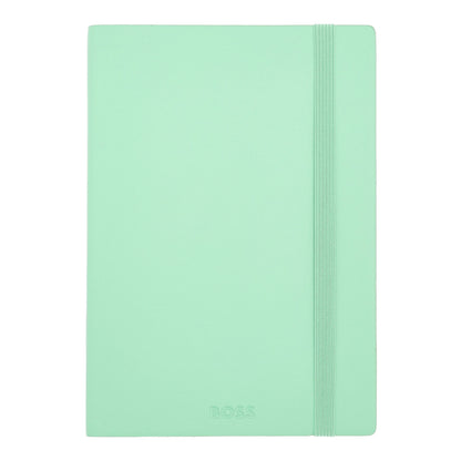 HUGO BOSS HNH422TL Σημειωματάριο A5 Pastel Classic Light Green Lined Notebook