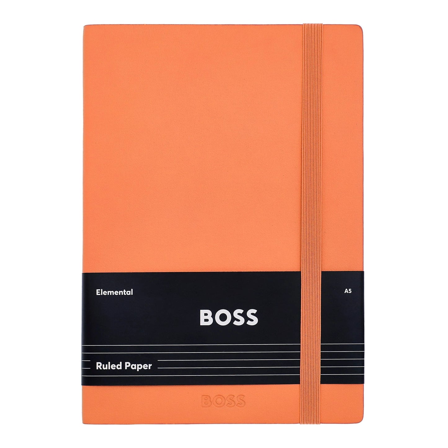 HUGO BOSS HNH422UL Σημειωματάριο A5 Pastel Classic Light Orange Lined Notebook