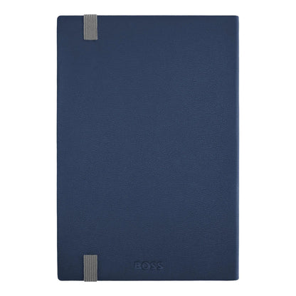 HUGO BOSS HNH321AL A5 Iconic Black Lined Notebook