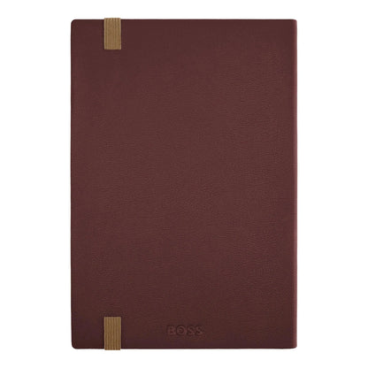 HUGO BOSS HNH321AL A5 Iconic Black Lined Notebook