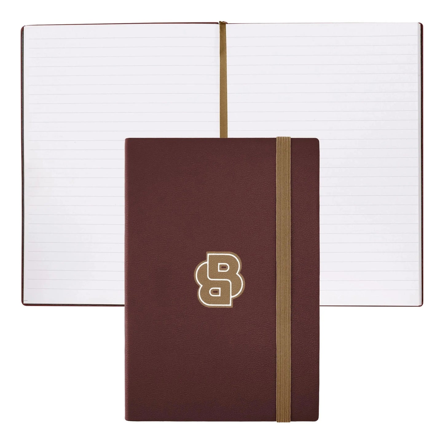 HUGO BOSS HNH321AL A5 Iconic Black Lined Notebook