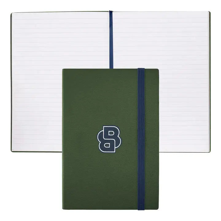 HUGO BOSS HNH321AL A5 Iconic Black Lined Notebook