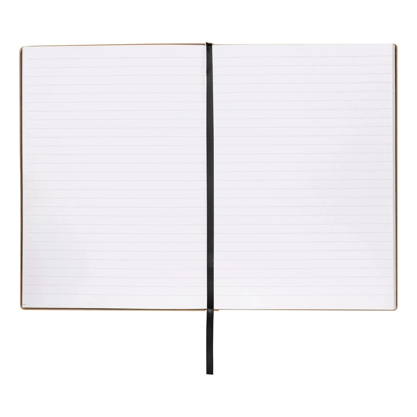 HUGO BOSS HNH321AL A5 Iconic Black Lined Notebook