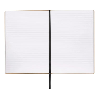 HUGO BOSS HNH321AL A5 Iconic Black Lined Notebook