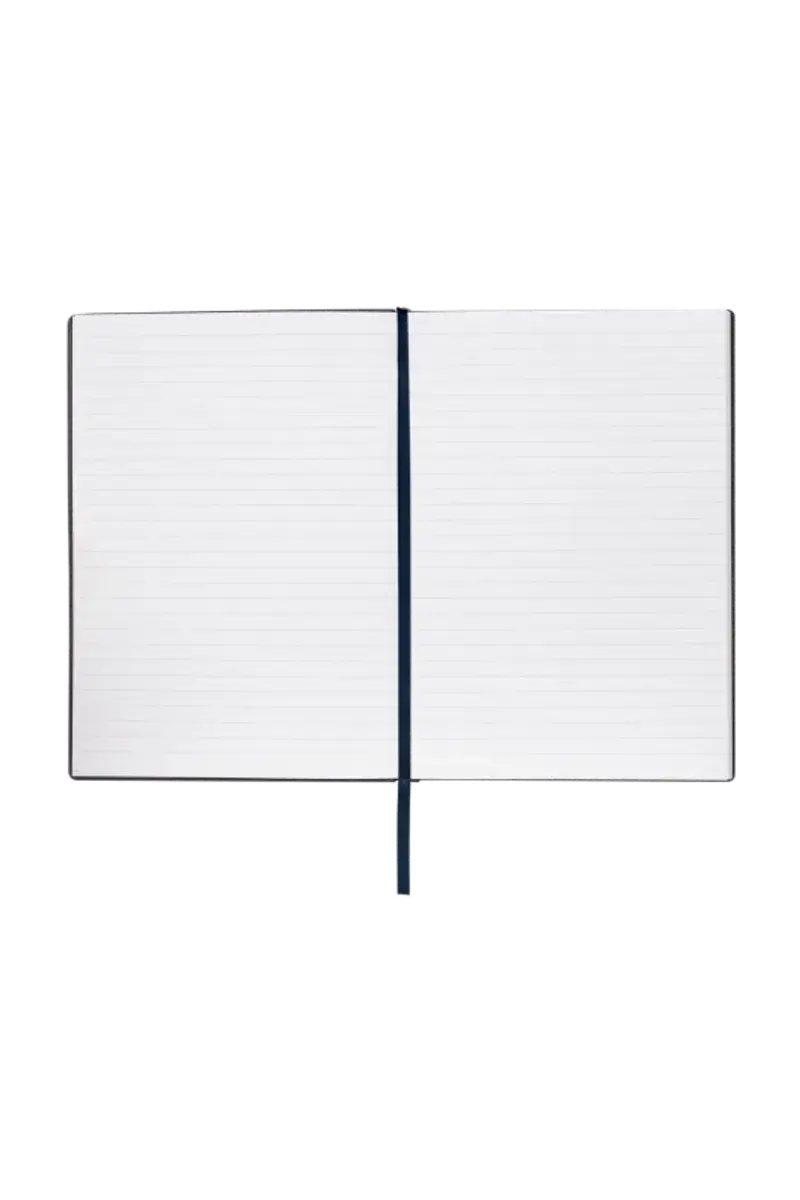 HUGO BOSS HNH321AL A5 Iconic Black Lined Notebook
