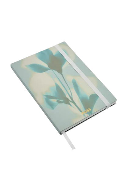 HUGO BOSS HNH321AL A5 Iconic Black Lined Notebook