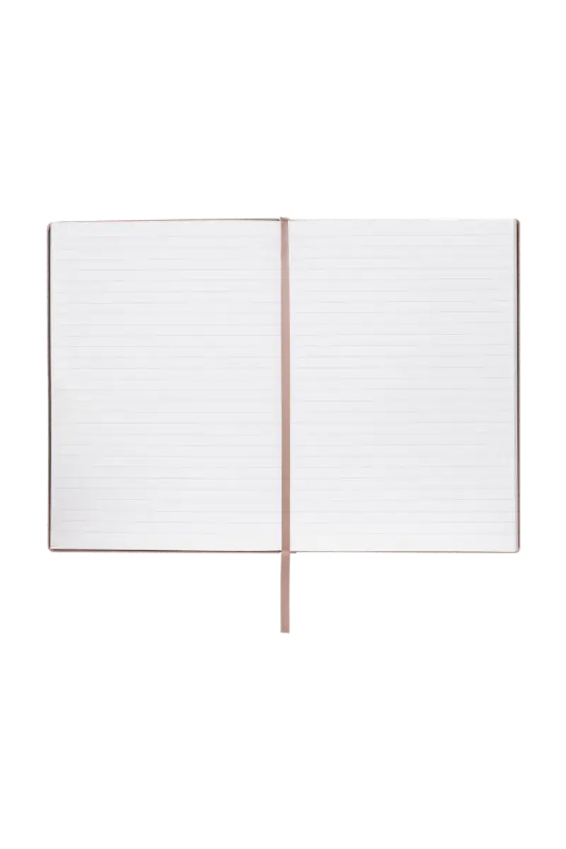 HUGO BOSS HNH623XL Σημειωματάριο A5 Holographic Flower Nude Lined Notebook