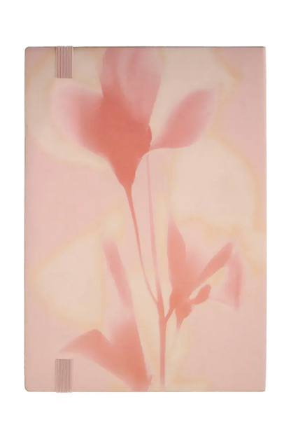 HUGO BOSS HNH623XL Σημειωματάριο A5 Holographic Flower Nude Lined Notebook