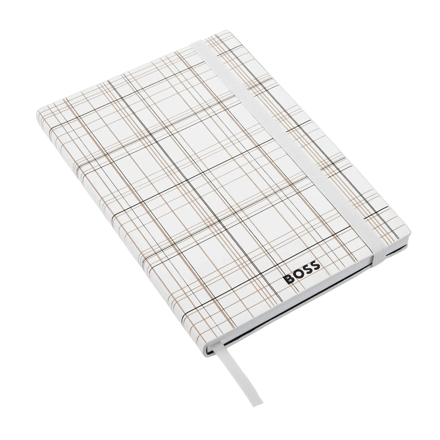 HUGO BOSS HNH321AL A5 Iconic Black Lined Notebook