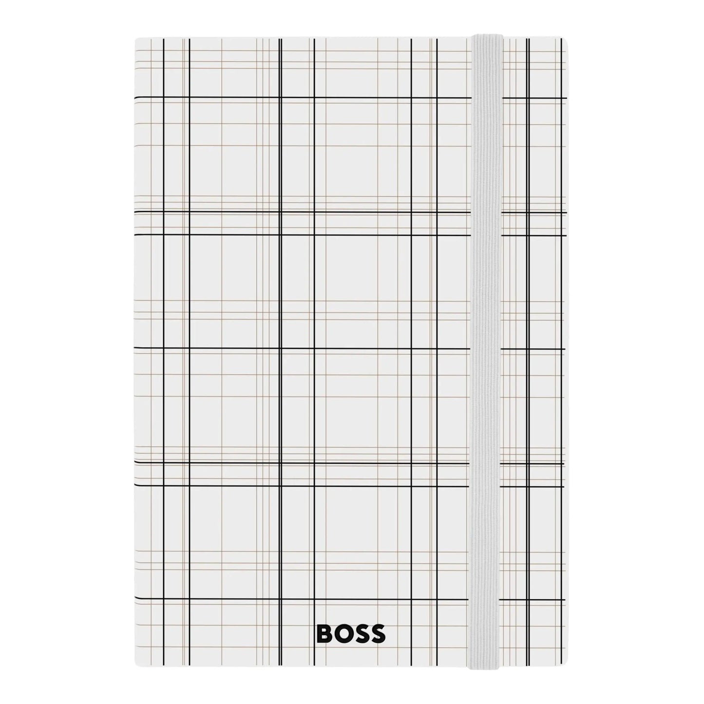 HUGO BOSS HNH321AL A5 Iconic Black Lined Notebook