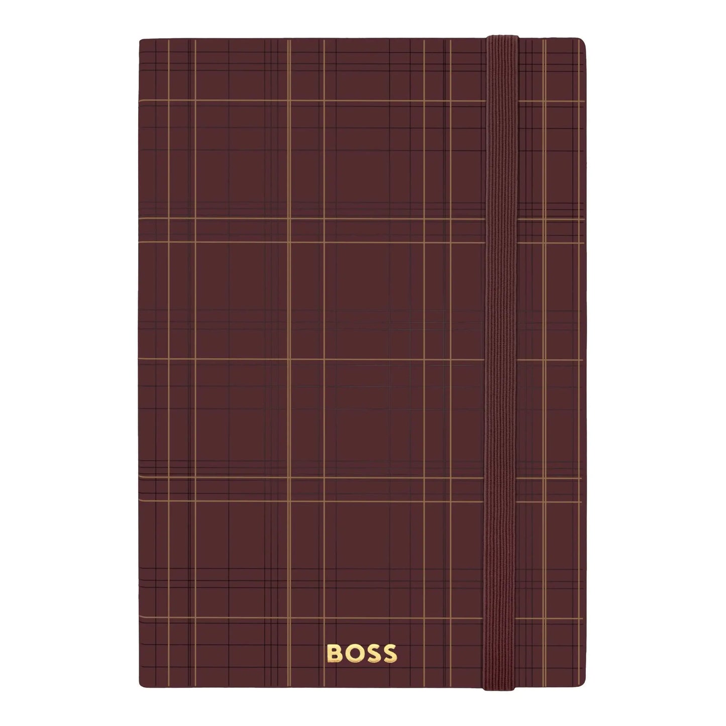 HUGO BOSS HNH321AL A5 Iconic Black Lined Notebook