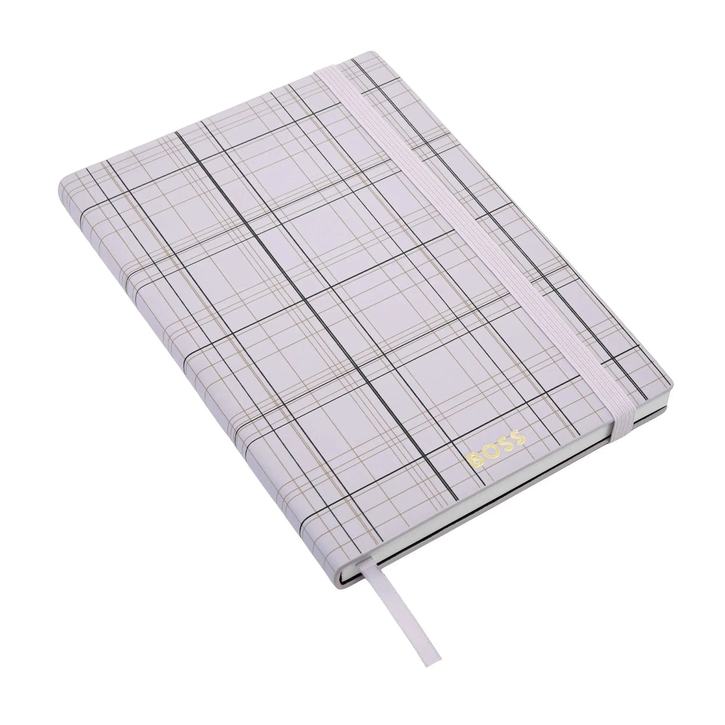 HUGO BOSS HNH321AL A5 Iconic Black Lined Notebook