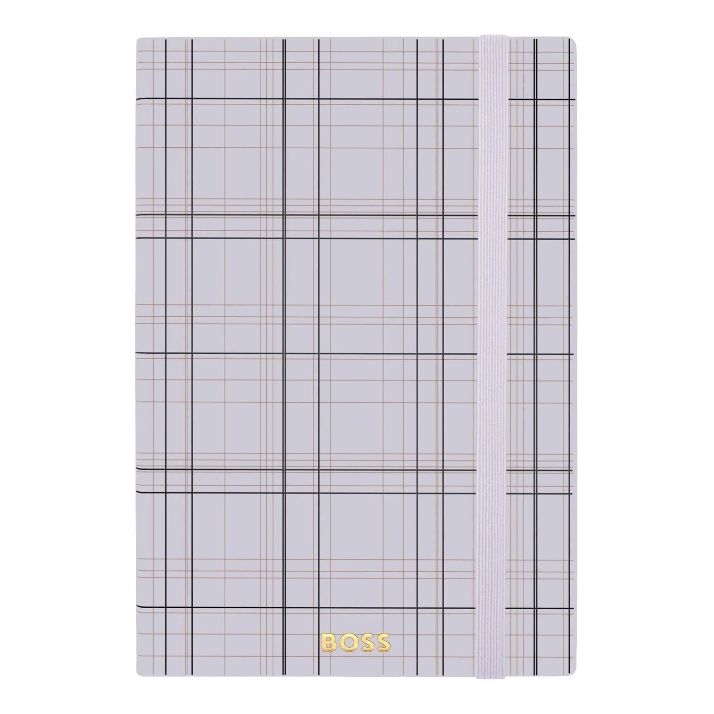 HUGO BOSS HNH321AL A5 Iconic Black Lined Notebook